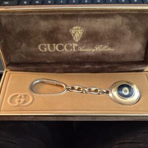 Gucci Gold and Silver Key Holder